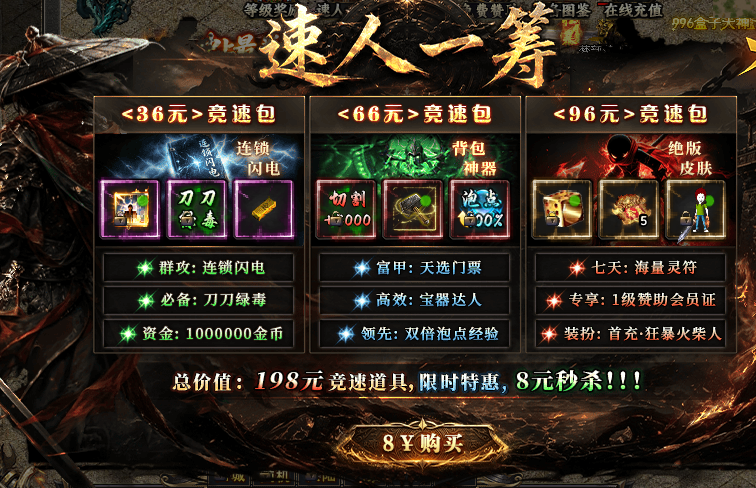 【万古骷髅屠魔史】泡点满级+累充可嫖 万古骷髅屠魔史 图片 2